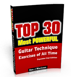 Better Guitar Technique - Top 30 Most Powerful Guitar Technique Exercises of All Time