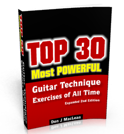 Top 30 Most Powerful Guitar Technique Exercises of All Time 2nd Edition Better Guitar Technique - Top 30 Most Powerful Guitar Technique Exercises of All Time