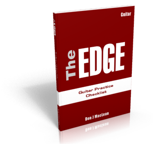 The EDGE: Guitar Practice Checklist