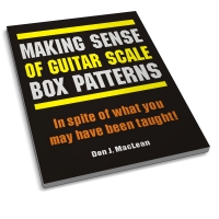 No More Guitar Scale Confusion - Making Sense of Guitar Scale Box Patterns In Spite of What You May Have Been Taught