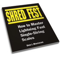 Shred Fest: How to Master Lightning Fast Single-String Scales